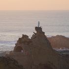 LE ROCHER DE LA VIERGE A BIARRITZ