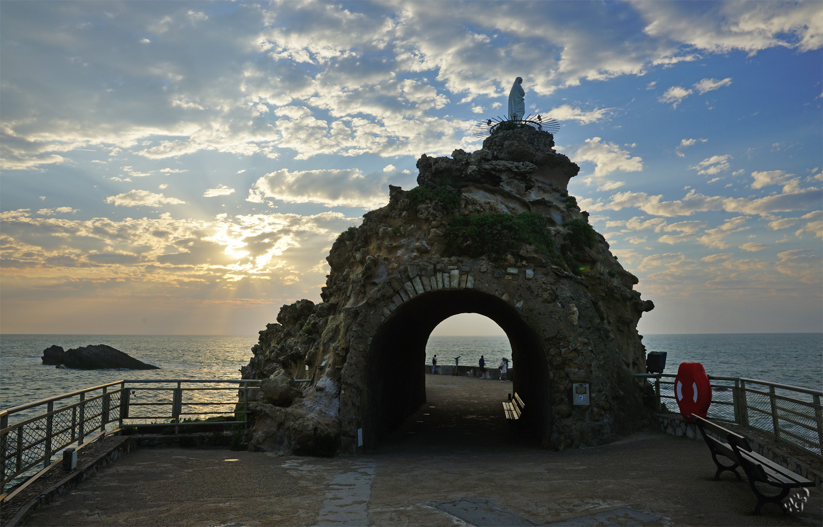 Le rocher de la Vierge