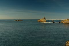 Le Rocher de la Vierge (Biarritz).