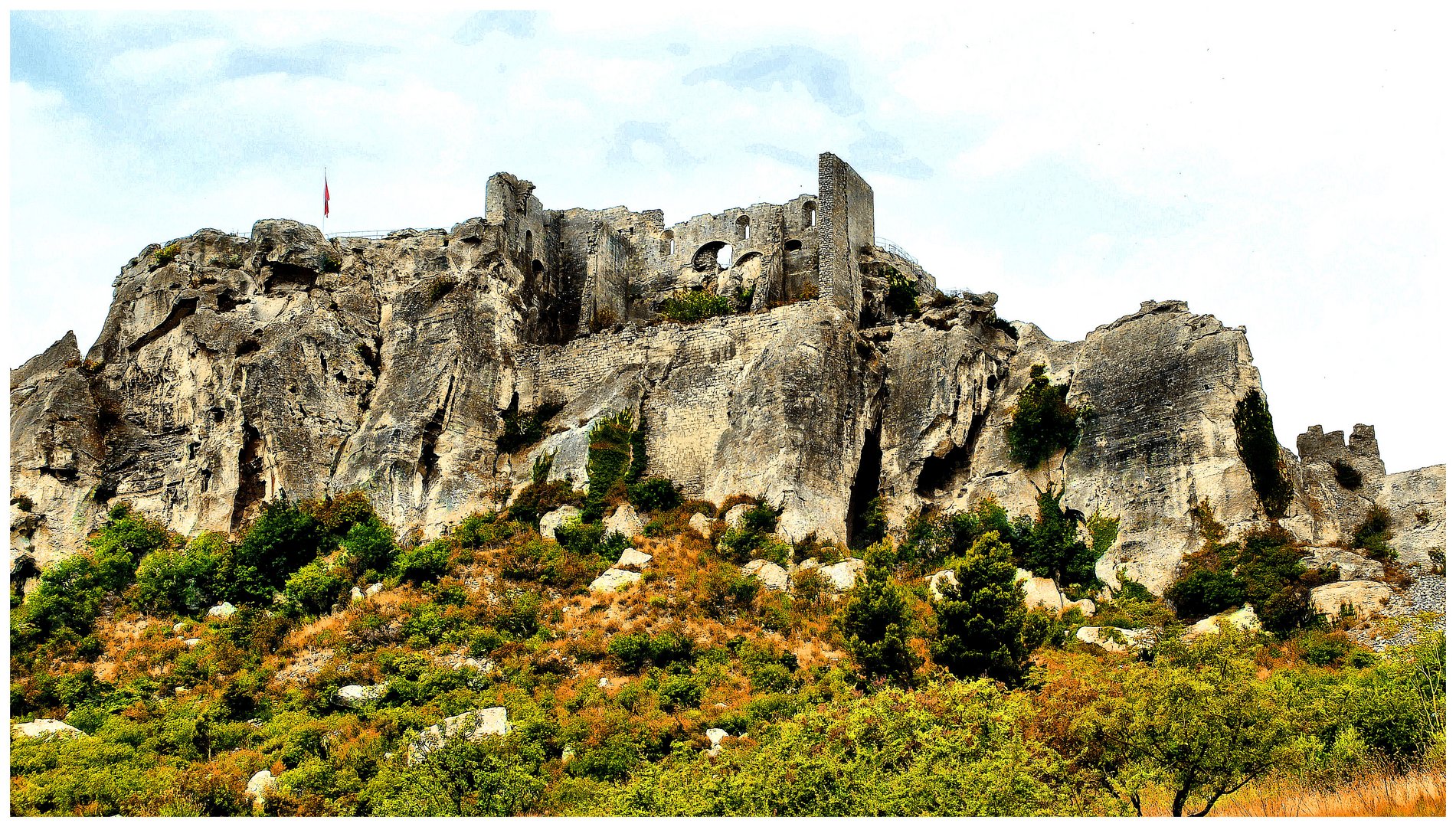 Le rocher des Baux