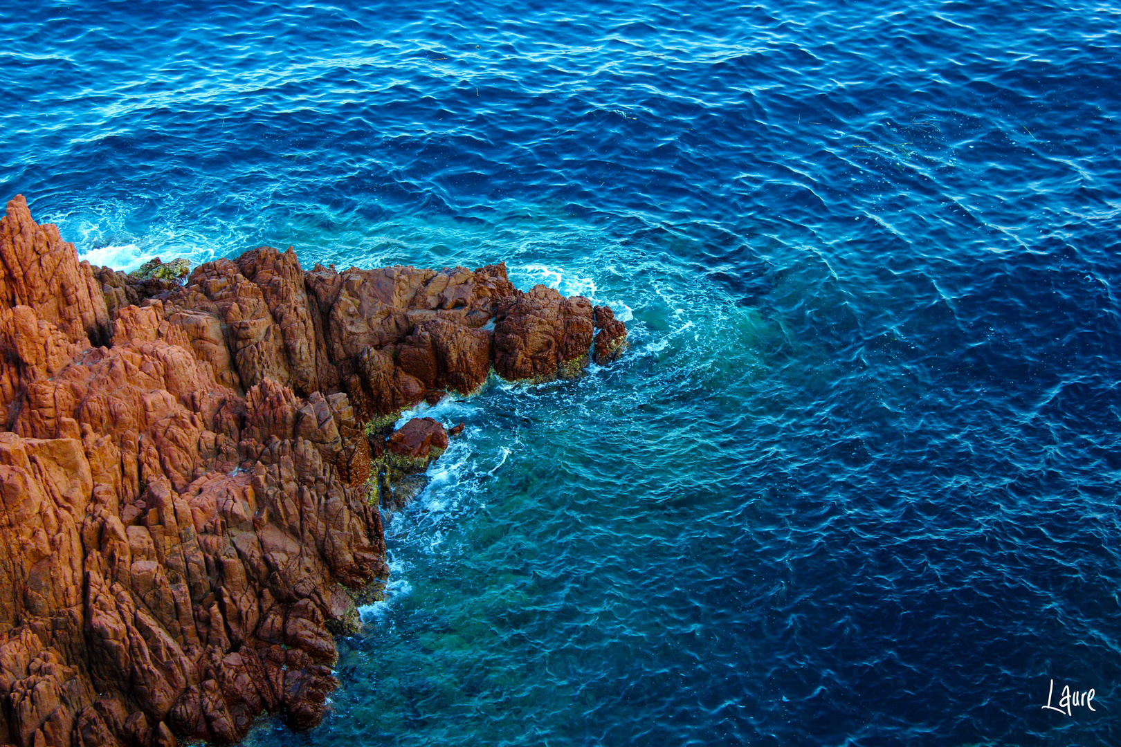 Le rocher et la mer