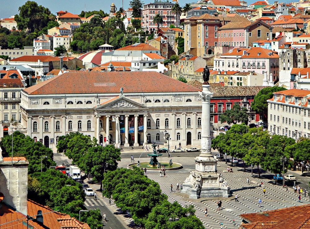 Le Rossio et la révolution des oeillets