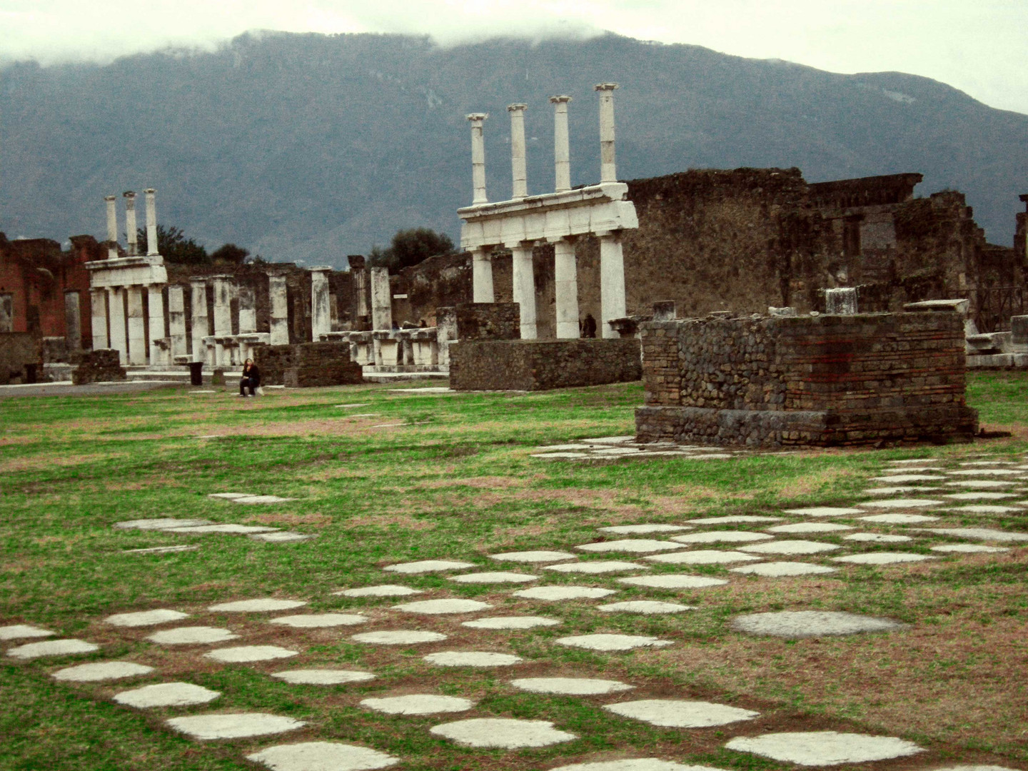 Le rovine di Pompei