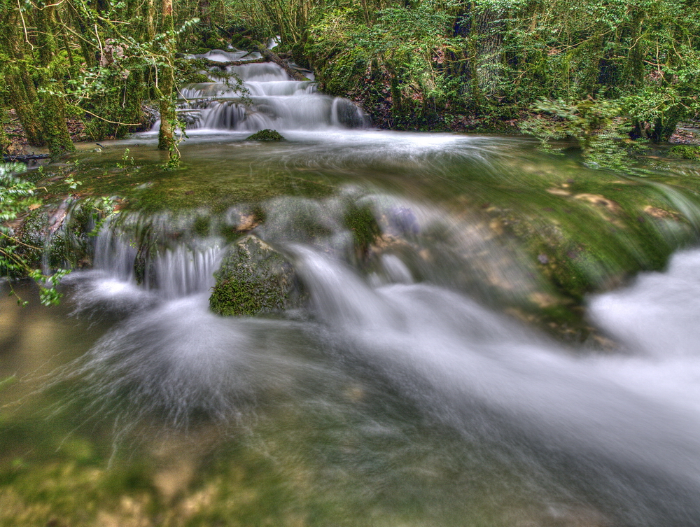 Le ruisseau vert.