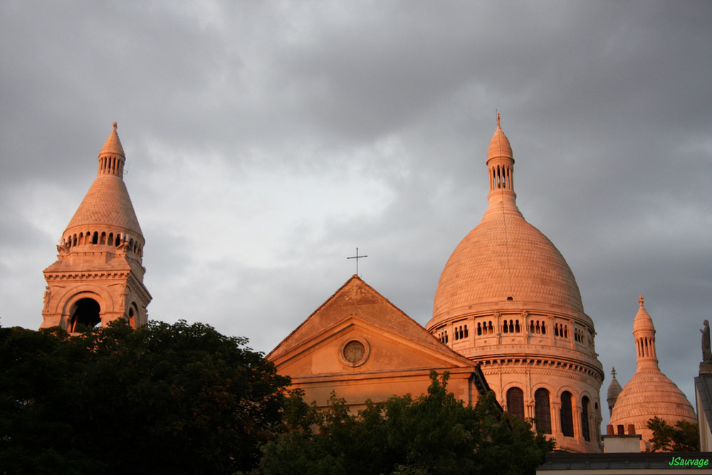 Le Sacré Coeur doré