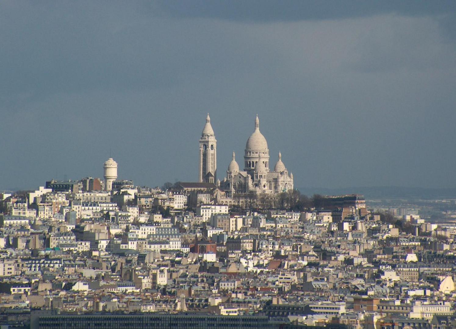 le sacré Coeur, et vue générale !