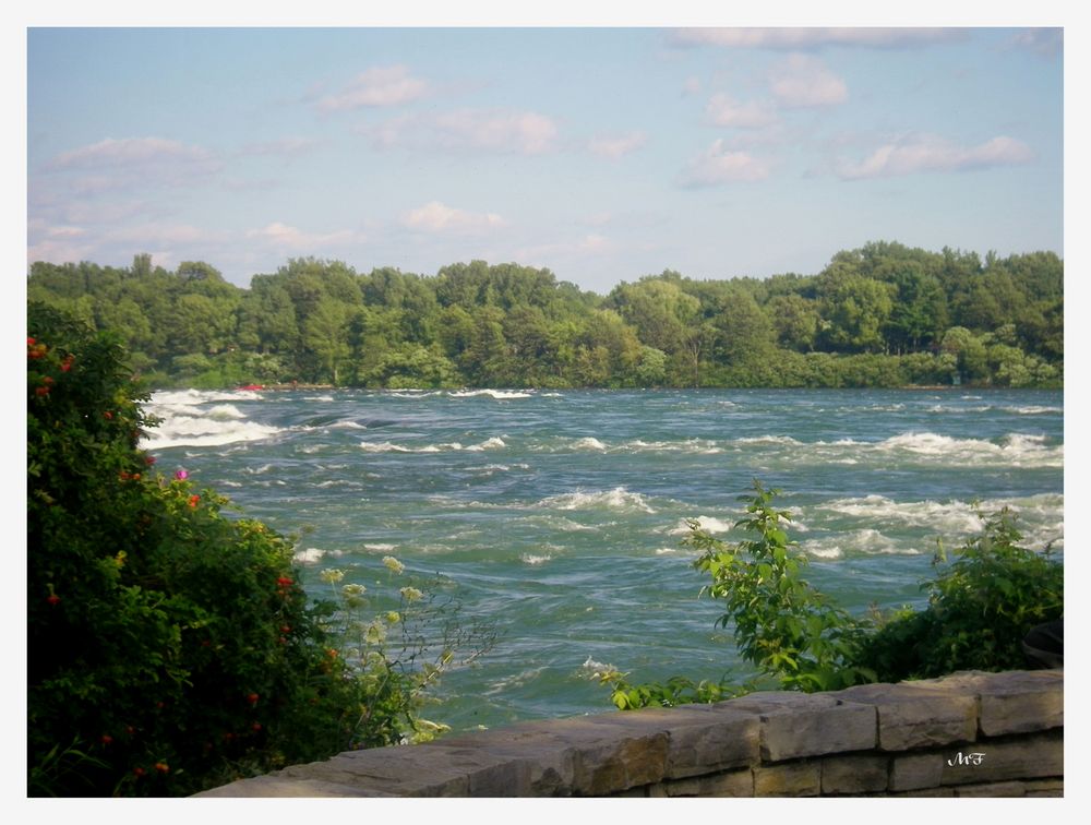 Le Saint -Laurent à Lachine au Québec