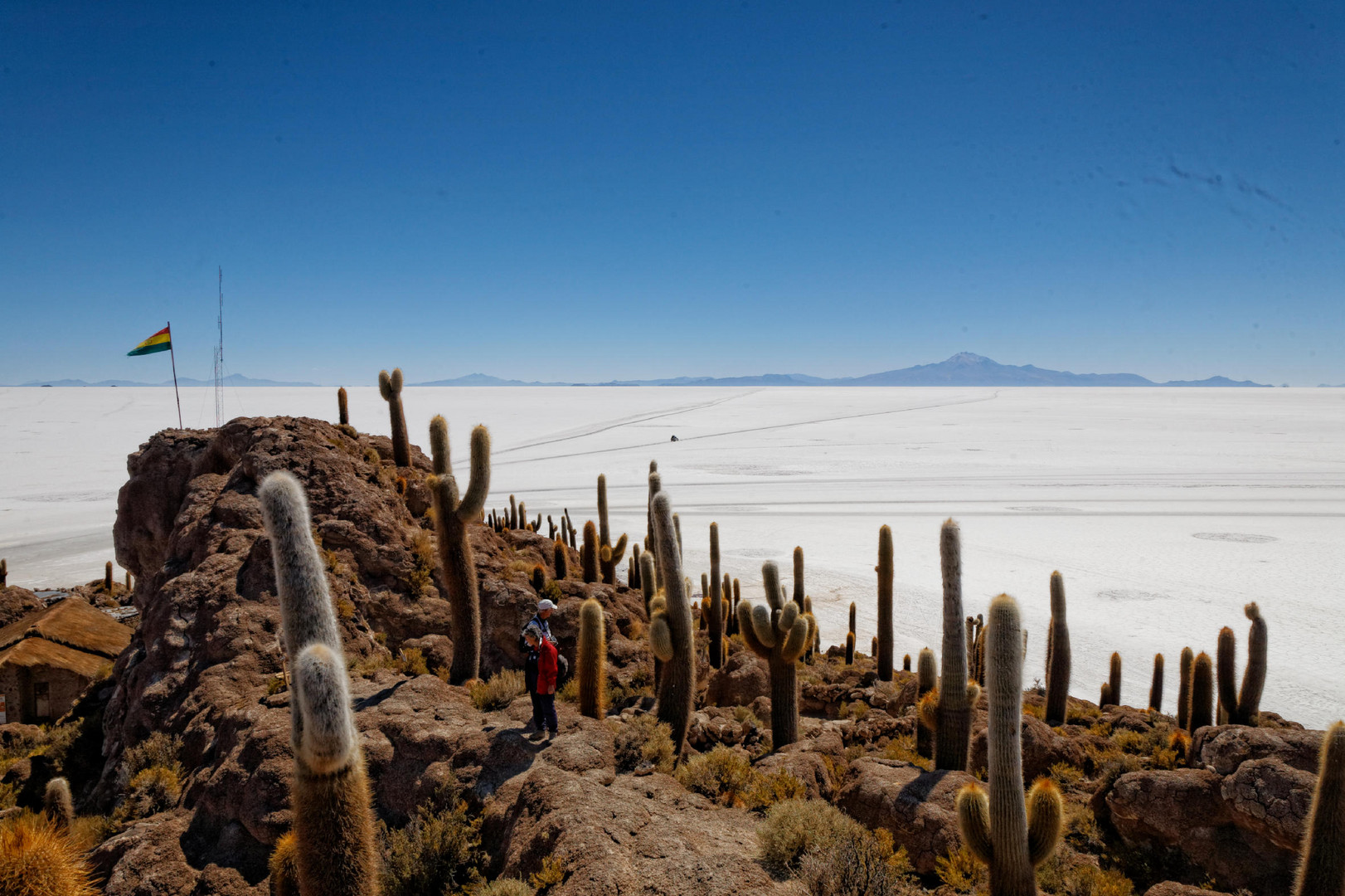 Le salar d'Uyuni, 12'000 km2 de sel