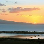 Le saline all'alba