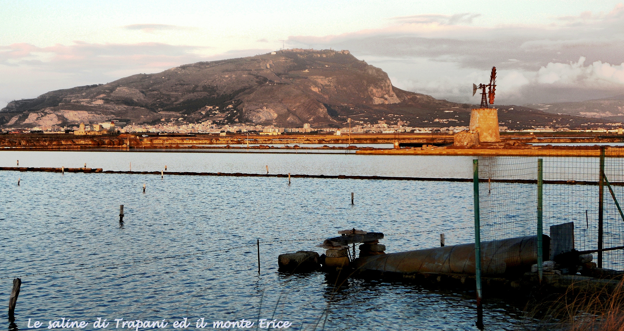 LE SALINE DI TRAPANI ED IL MONTE ERICE