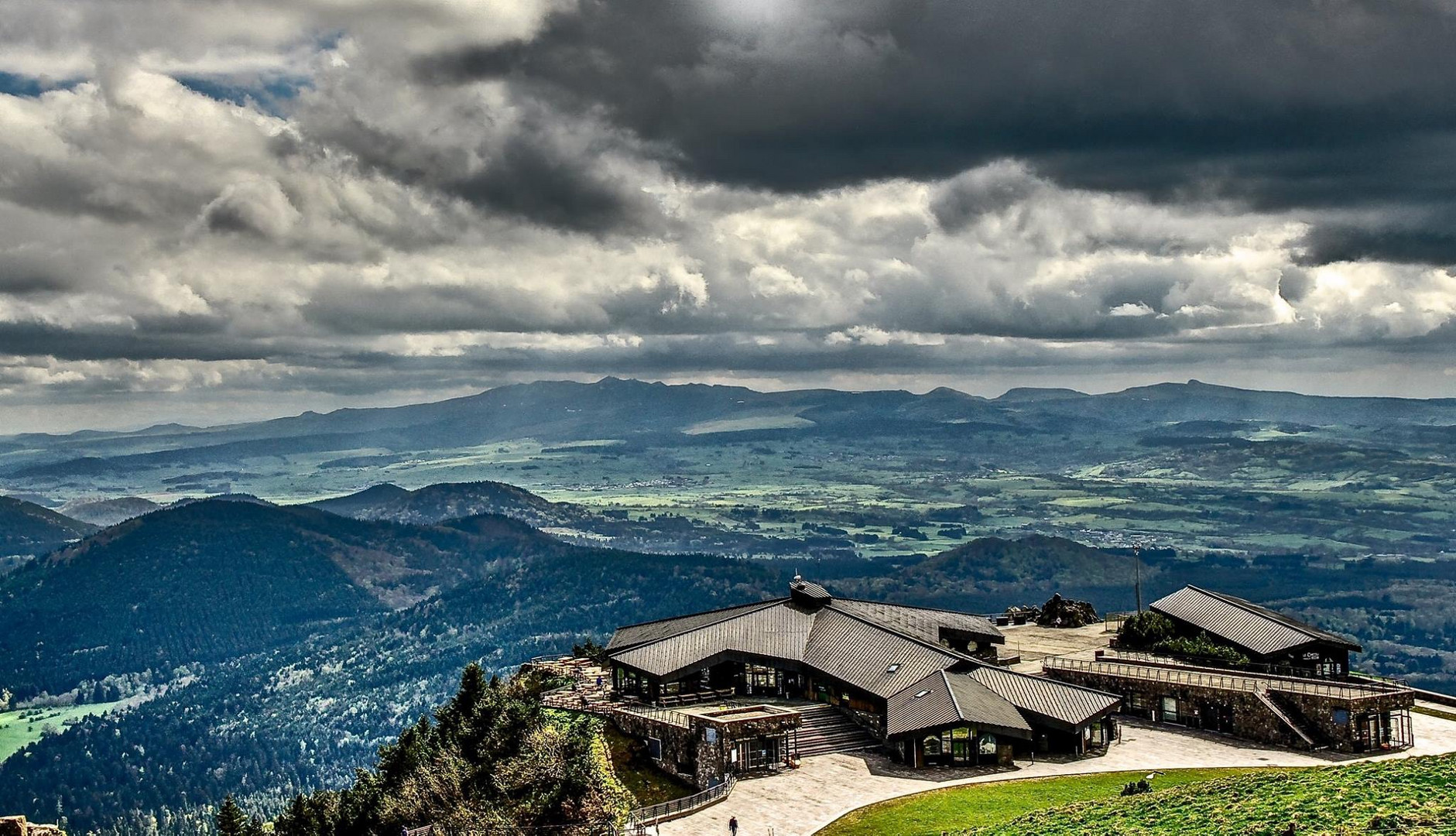 Le Sancy vu du Puy de Dôme