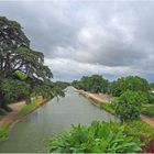 Le sas est du Pont-Canal, vu de l’Avenue du Général De Gaulle