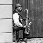 Le saxo.