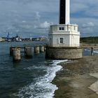 le sémaphore à l'entrée du port de Bayonnn