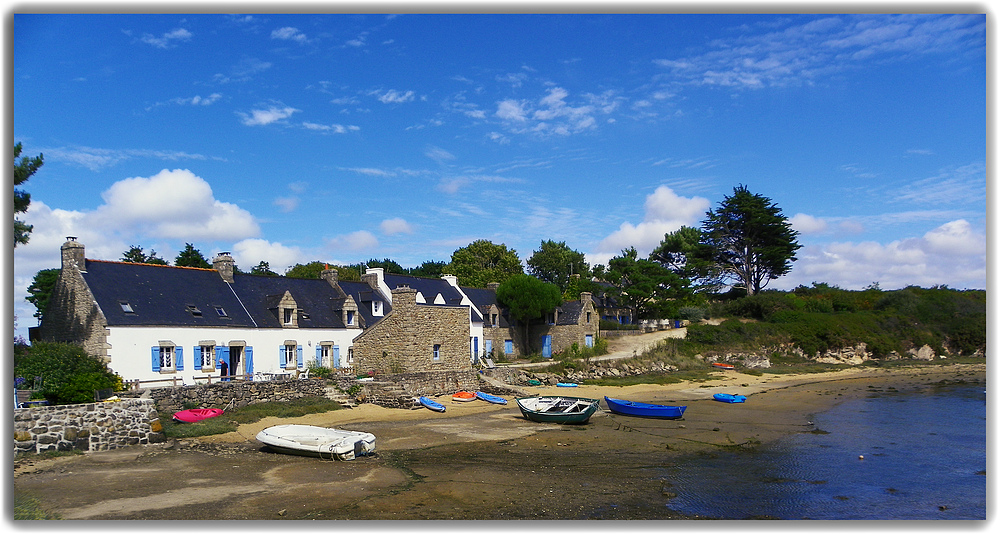 Le sentier côtier .