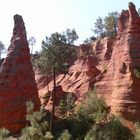 le sentier des ocres à Roussillon