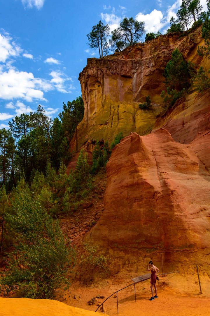 Le Sentier des Ocres, Roussillion