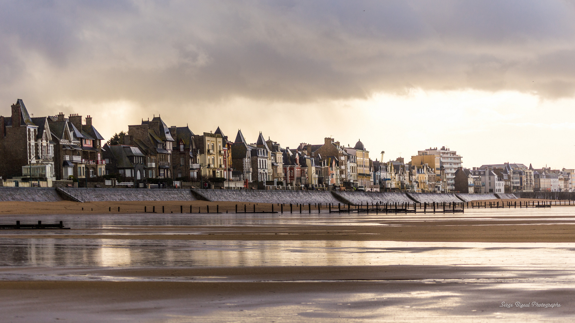 Le Sillon à Saint Malo entre deux grains