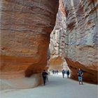 Le Siq à Petra