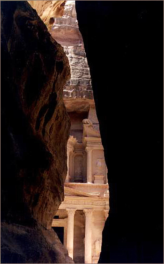 Le Siq et le trésor de Petra