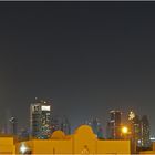 Le skyline de Dubaï la nuit