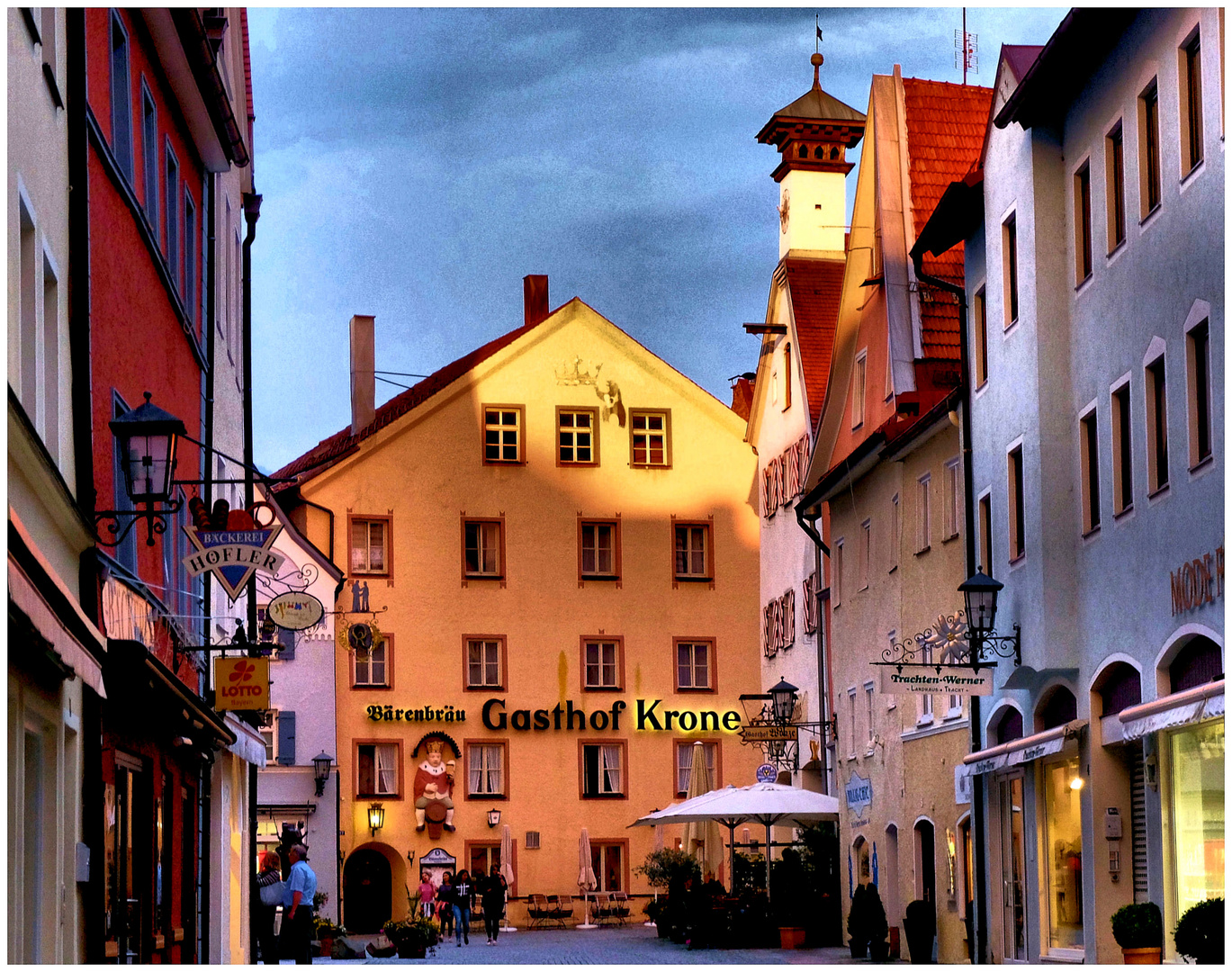 Le soir à Füssen