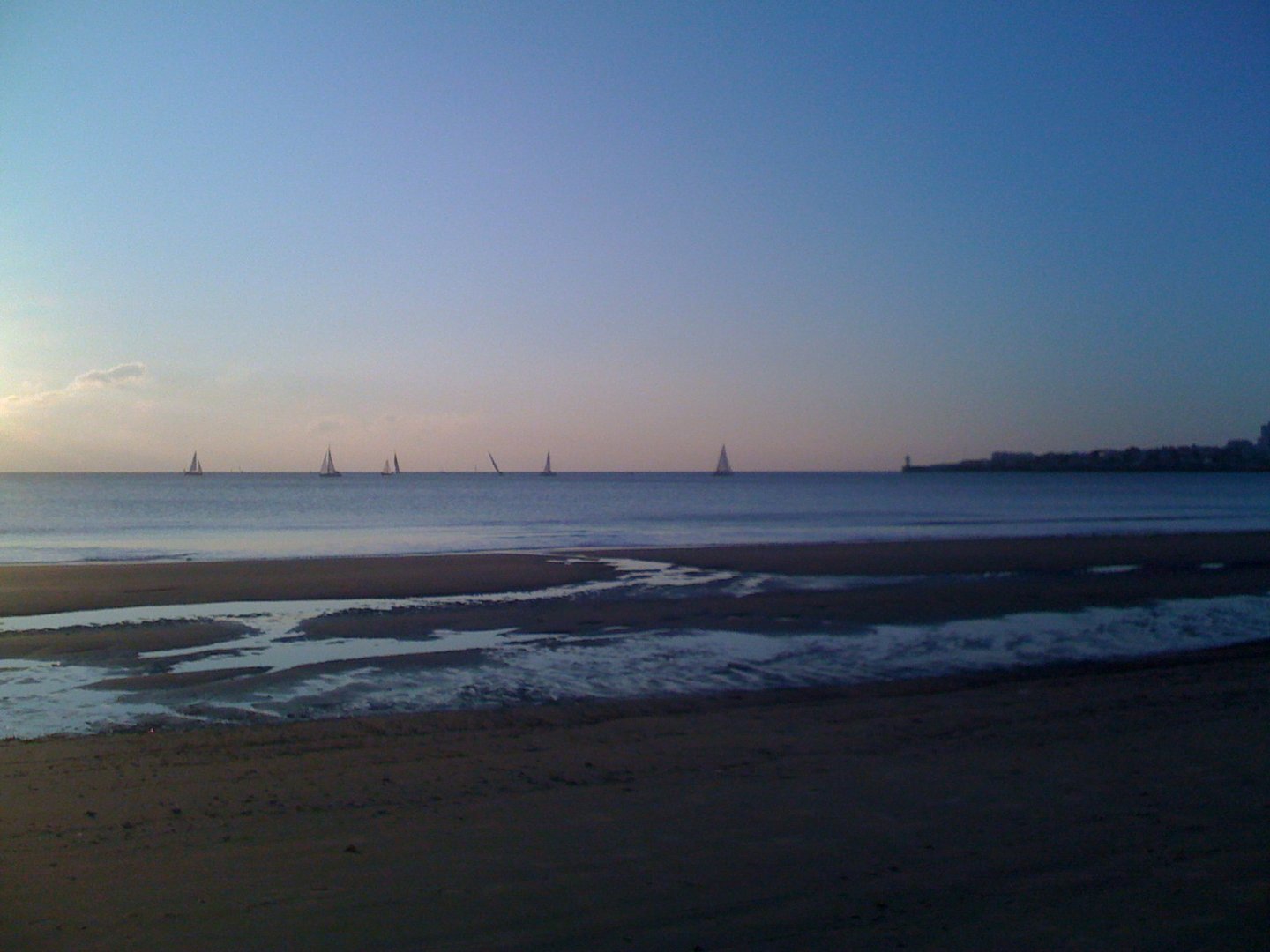 LE SOIR A ROYAN EN DECEMBRE