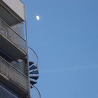 Le soir où la lune a monté les escaliers pour se donner au ciel