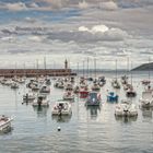 le soir sur le port de Binic