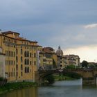 Le soir tombe sur Florence