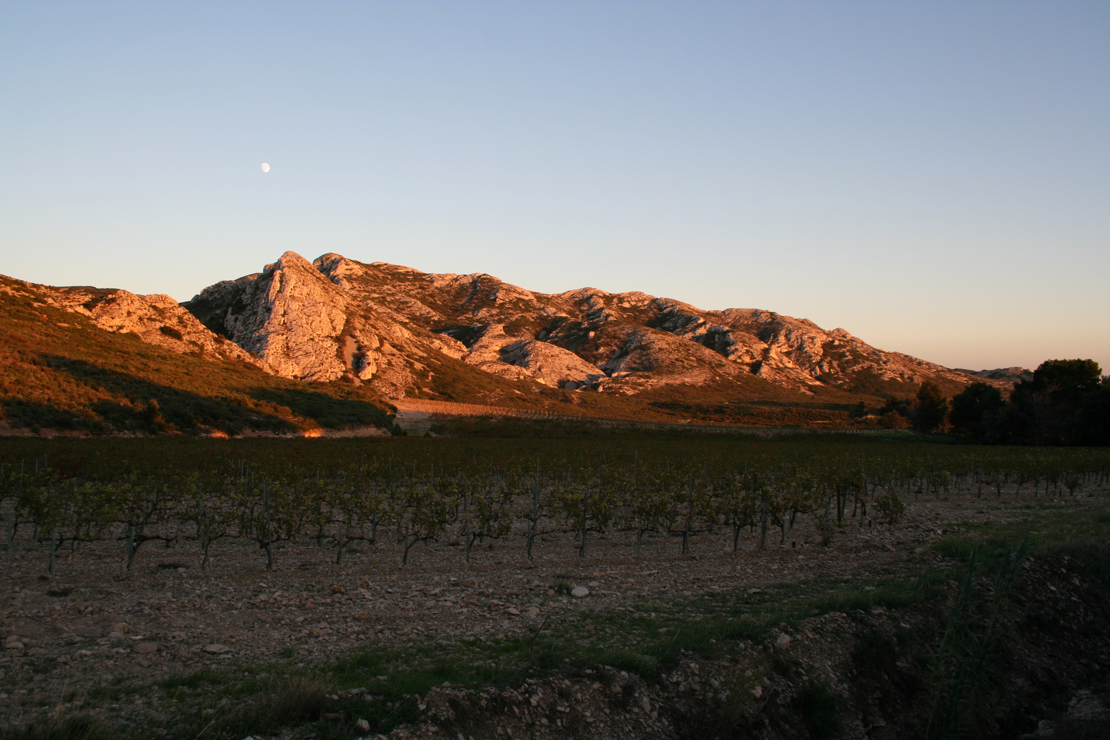 le soleil a rendez-vous avec la lune