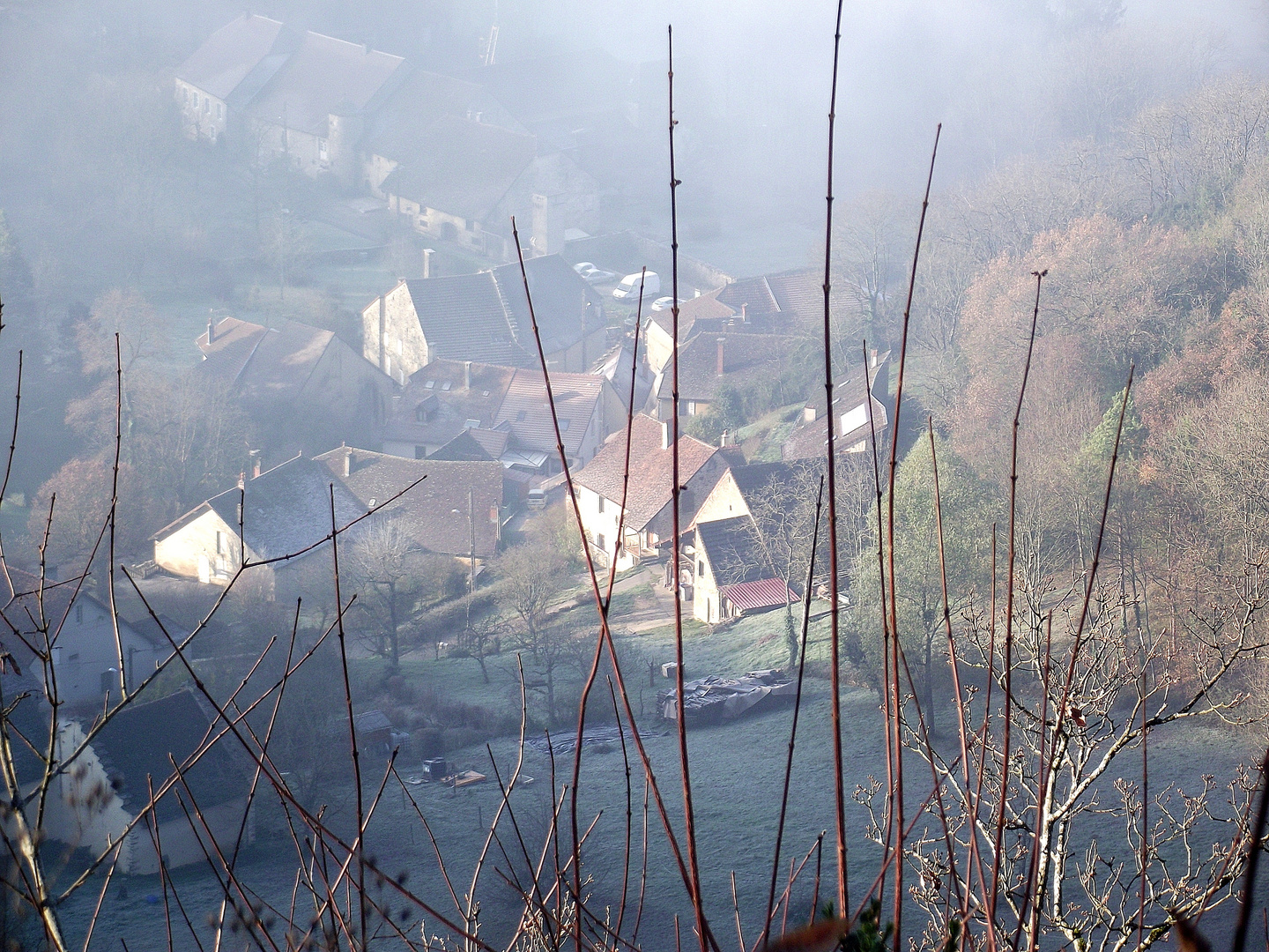 LE SOLEIL PERCE LE BROUILLARD