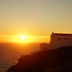 Le soleil se couche au Cap St Vincent...