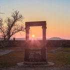 Le soleil se lève sur les Vosges du Nord