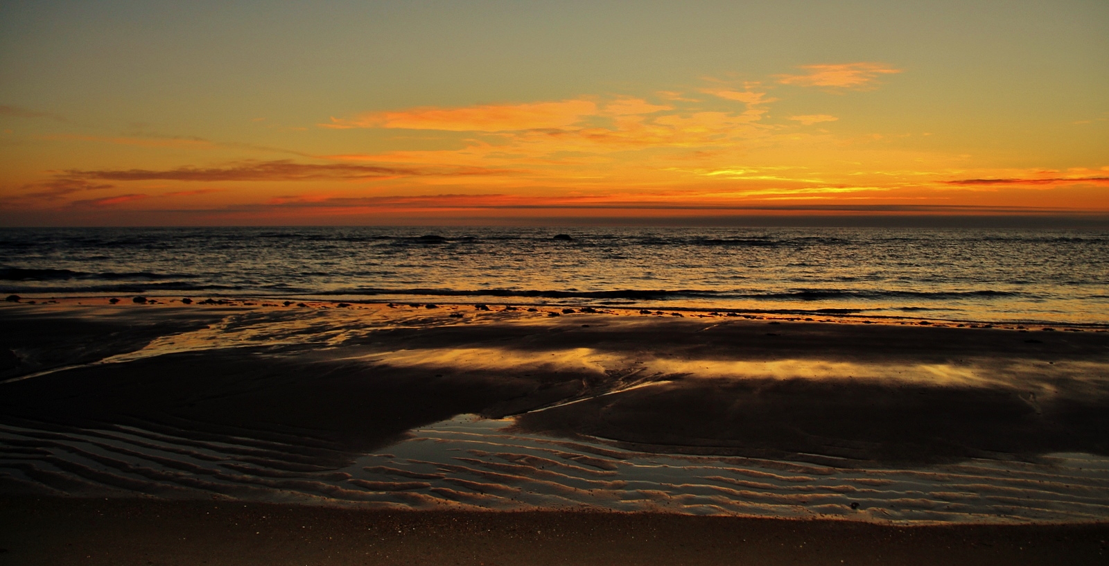 Le soleil se lève sur Pointe-aux-Anglais