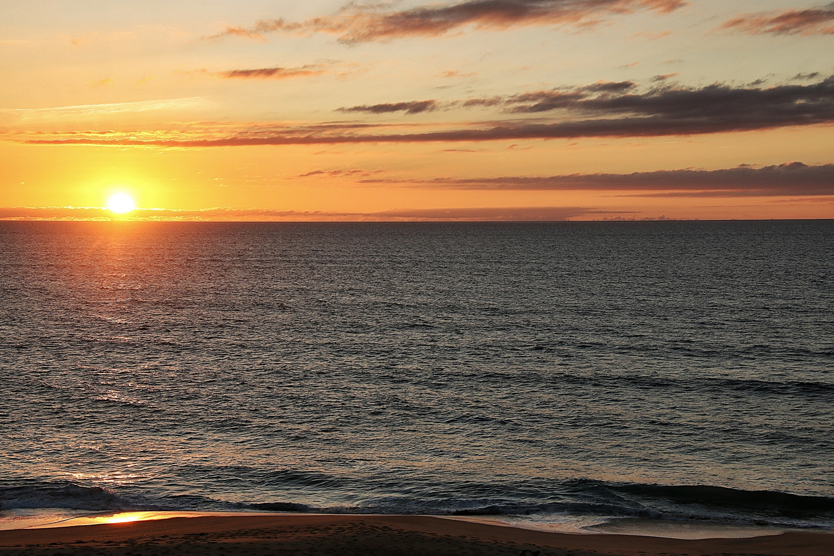 le soleil va se coucher !