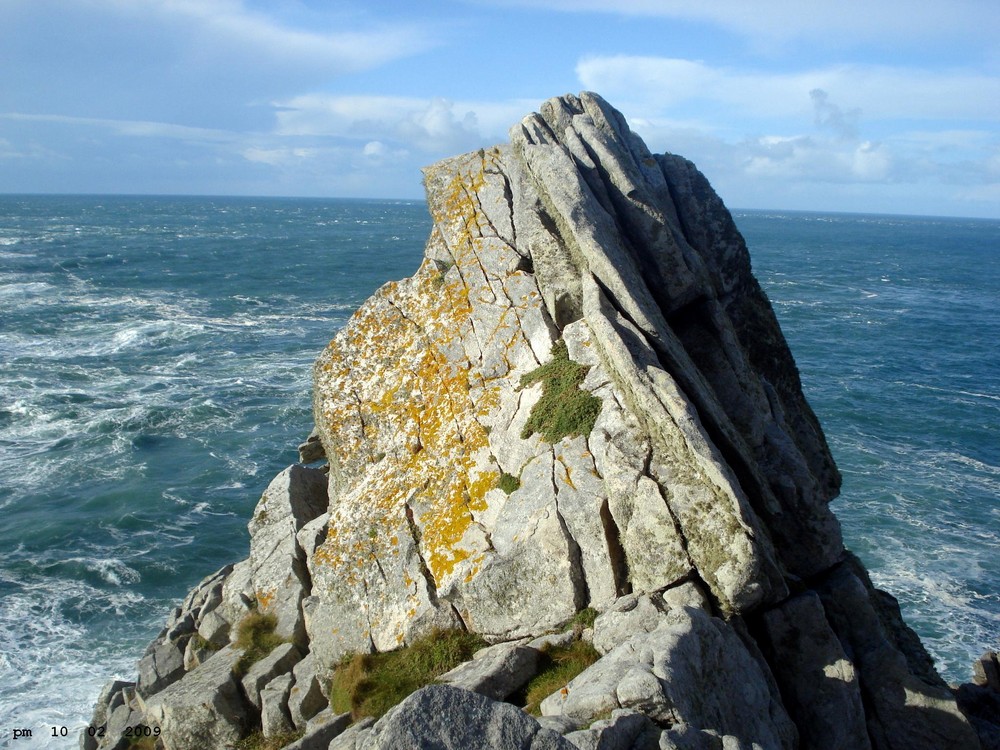 le sommet de la pointe du raz