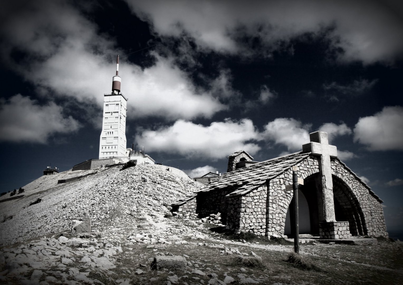 Le sommet du Ventoux