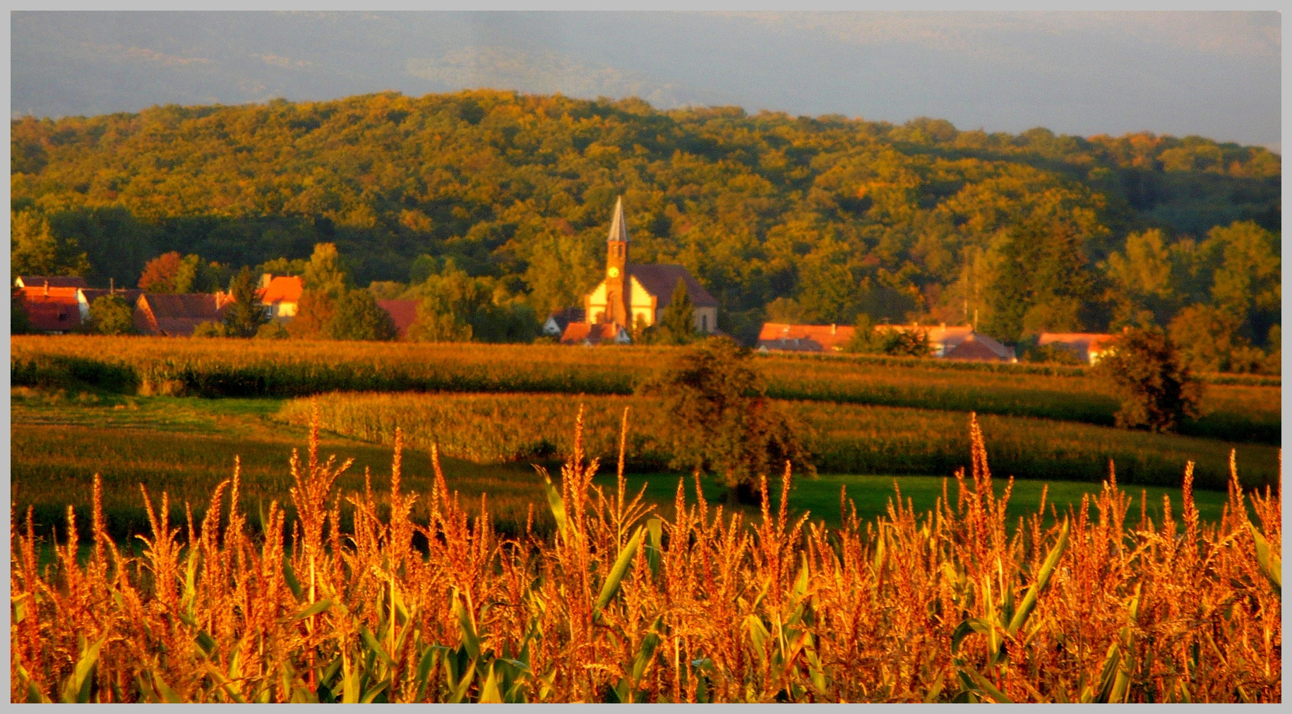 Le souffle d'or d'un soir ...