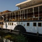 Le S/S Sudan à quai sur les berges du Nile.