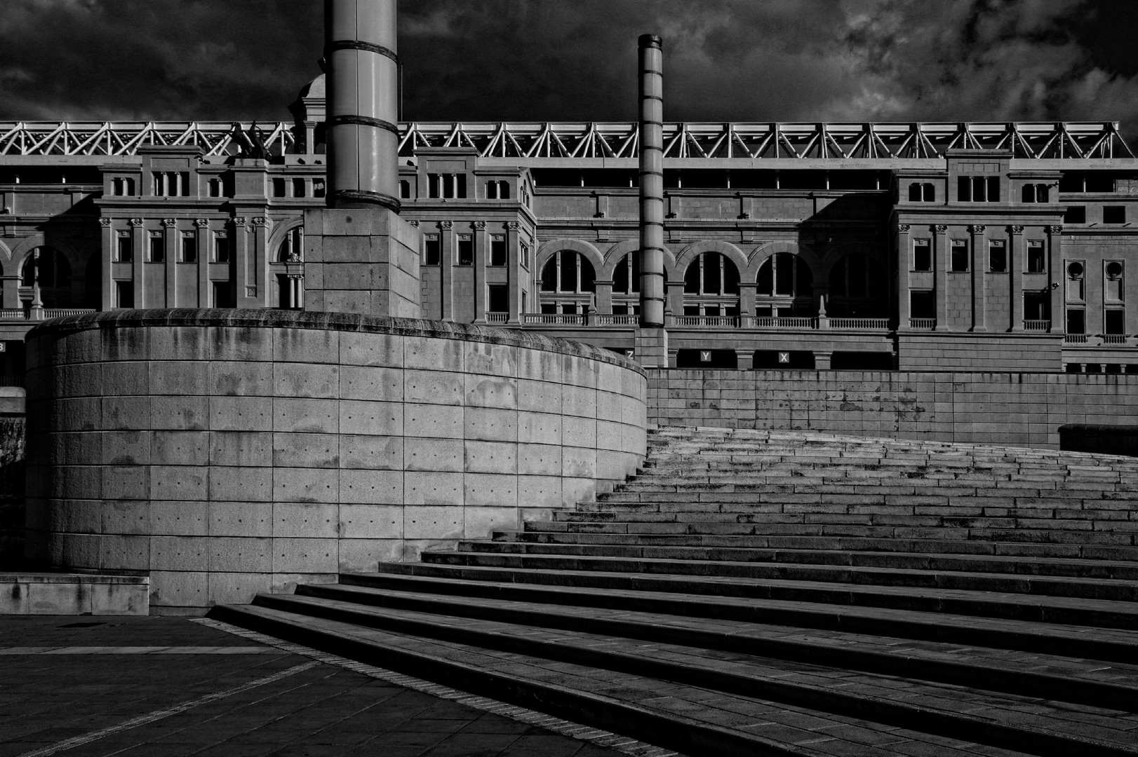 Le stade d'athlétisme de Barcelone