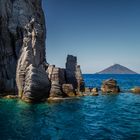 Le Stromboli, depuis Panarea