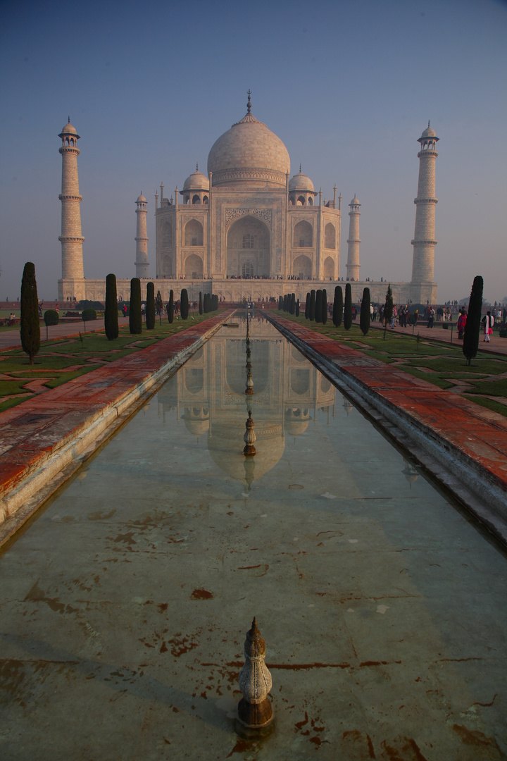 Le Taj Mahal à Agra, Uttar Pradesh-bis