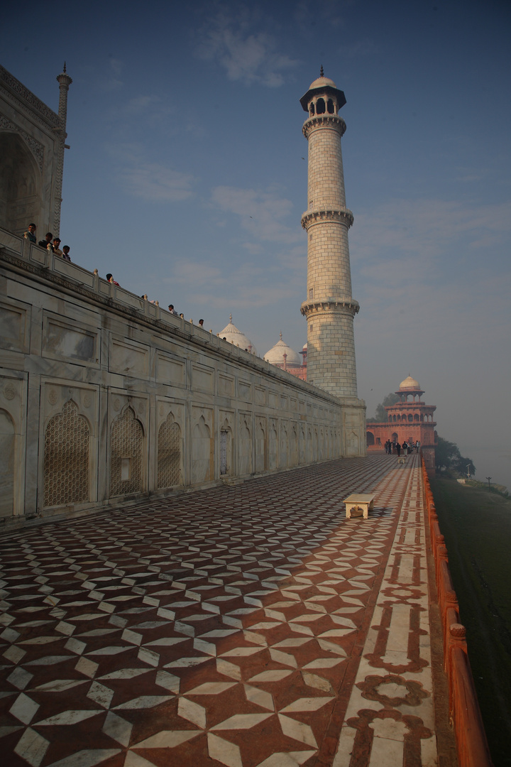 Le Taj Mahal, District d'Agra, Uttar Pradesh