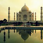 Le Taj Mahal un matin de juillet 2012