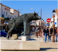 Le taureau dans la ville