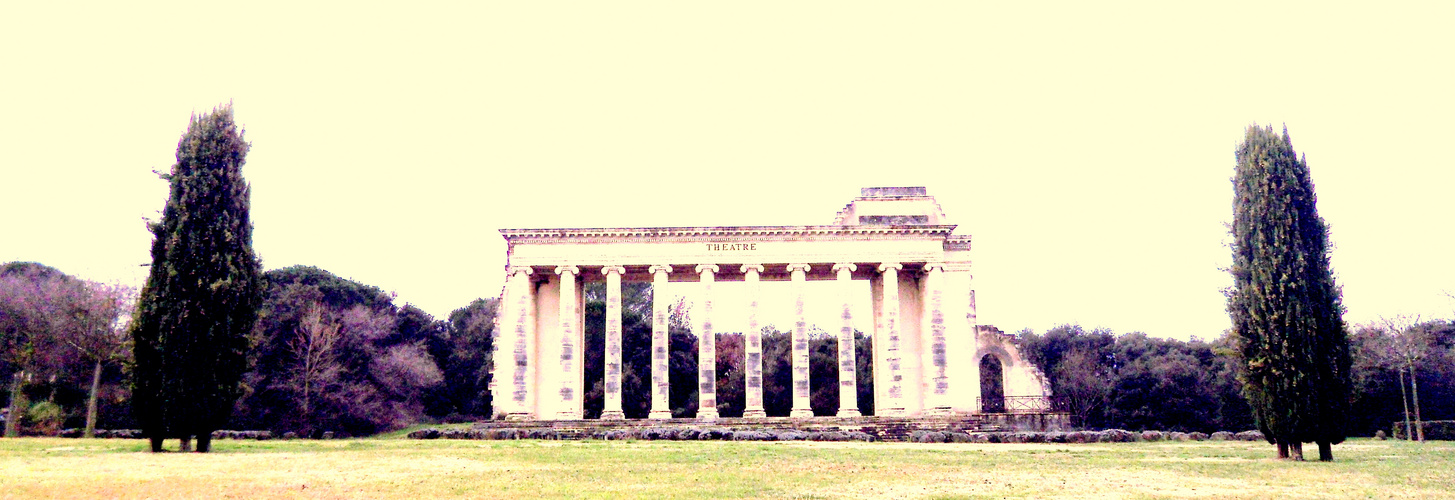 le temple de l'aire de Caissargues (Nimes-Gard)