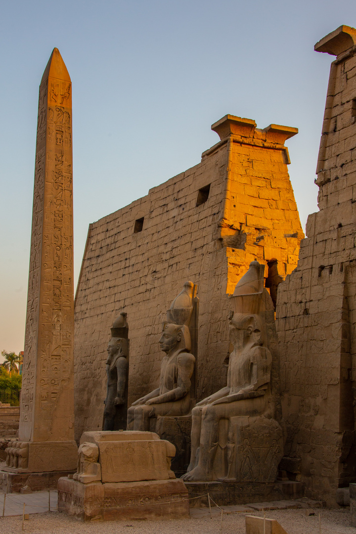 Le temple de Luxor.