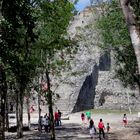  Le temple de Nohoch Mul, Cobà