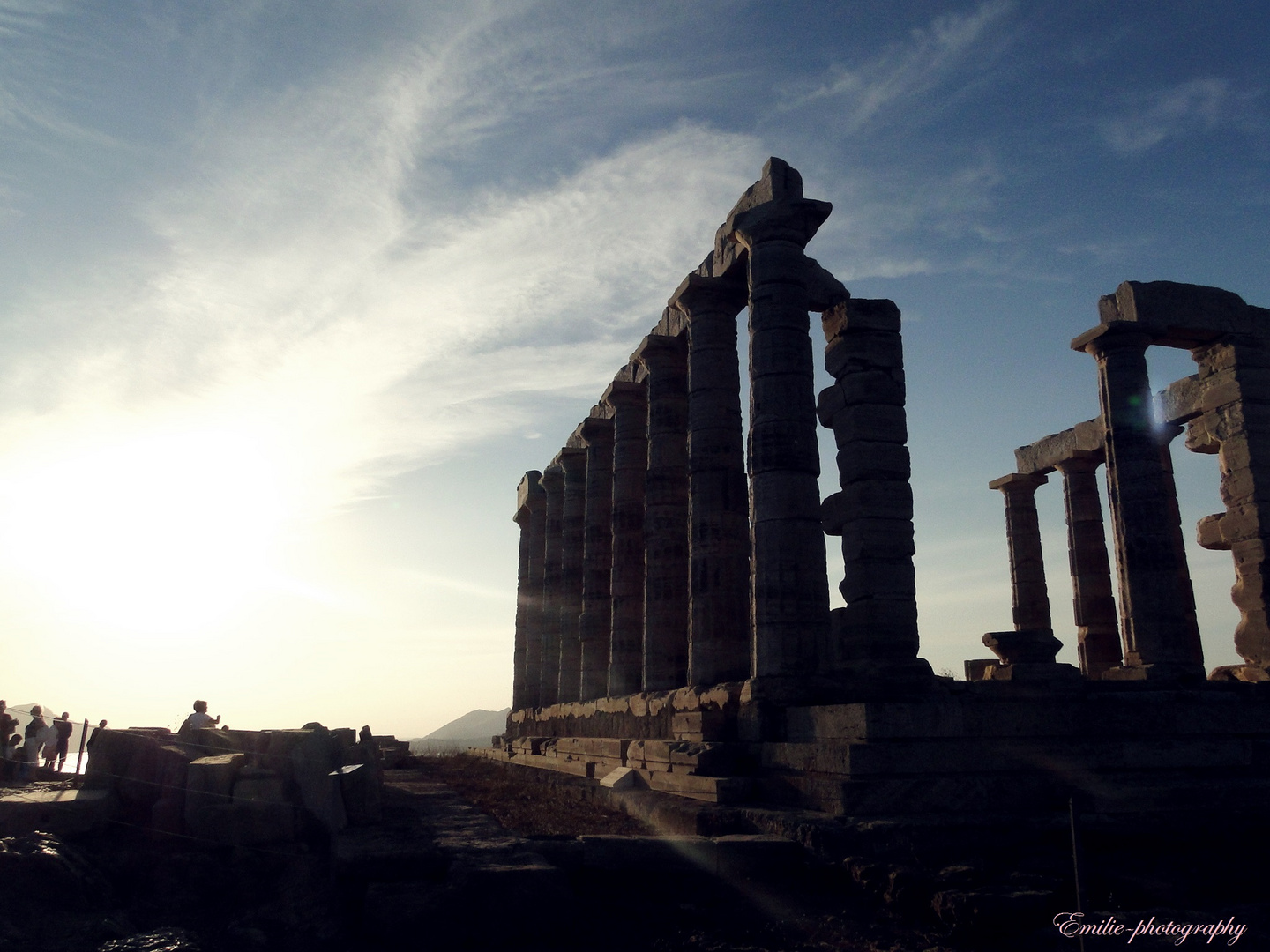 Le temple de Poséïdon